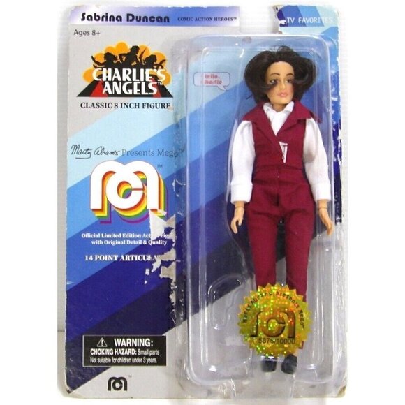 Mego Other - Charlies Angels SABRINA DUNCAN 7.5" action figure MEGO 2018 NEW, PACKAGE DAMAGED